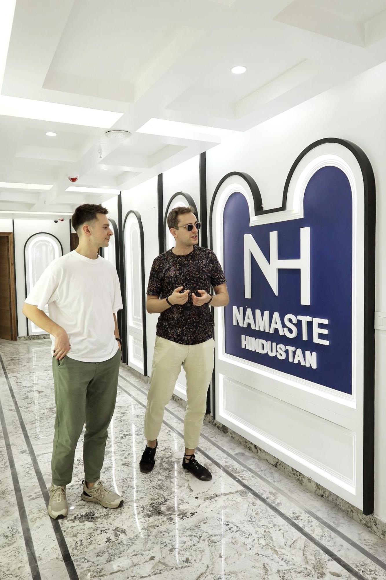 Hotel Namaste Hindustan Just A Minute Away From New Delhi Railway Station And Connaught Place Nova Deli Exterior foto