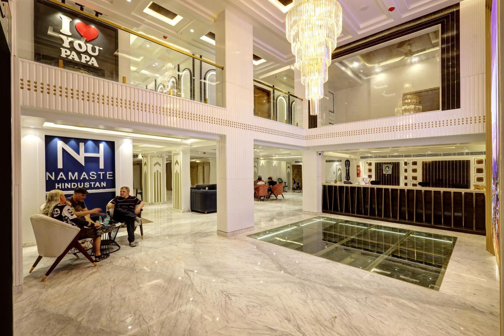Hotel Namaste Hindustan Just A Minute Away From New Delhi Railway Station And Connaught Place Nova Deli Exterior foto