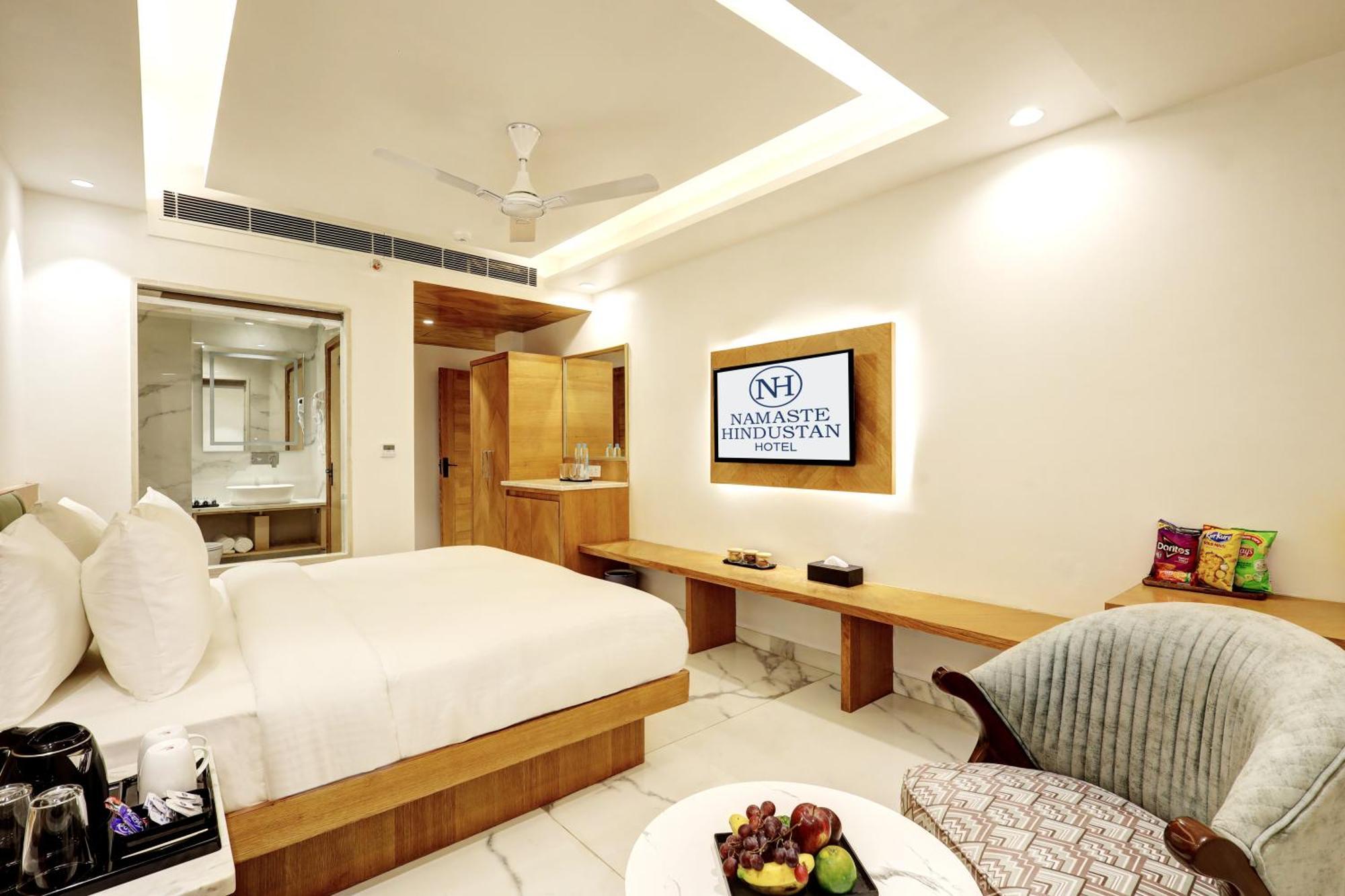 Hotel Namaste Hindustan Just A Minute Away From New Delhi Railway Station And Connaught Place Nova Deli Exterior foto