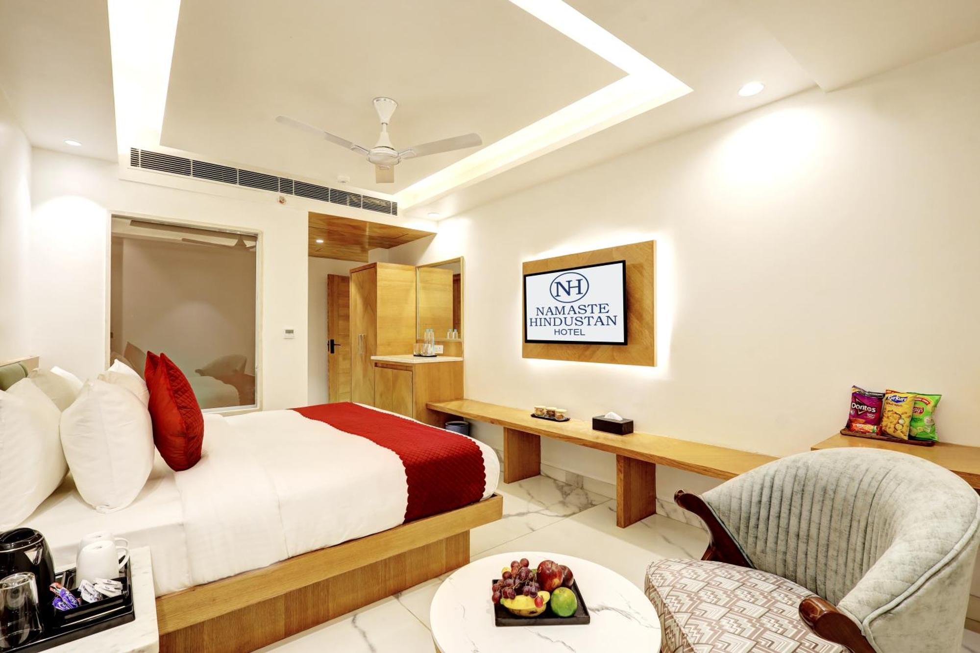 Hotel Namaste Hindustan Just A Minute Away From New Delhi Railway Station And Connaught Place Nova Deli Exterior foto