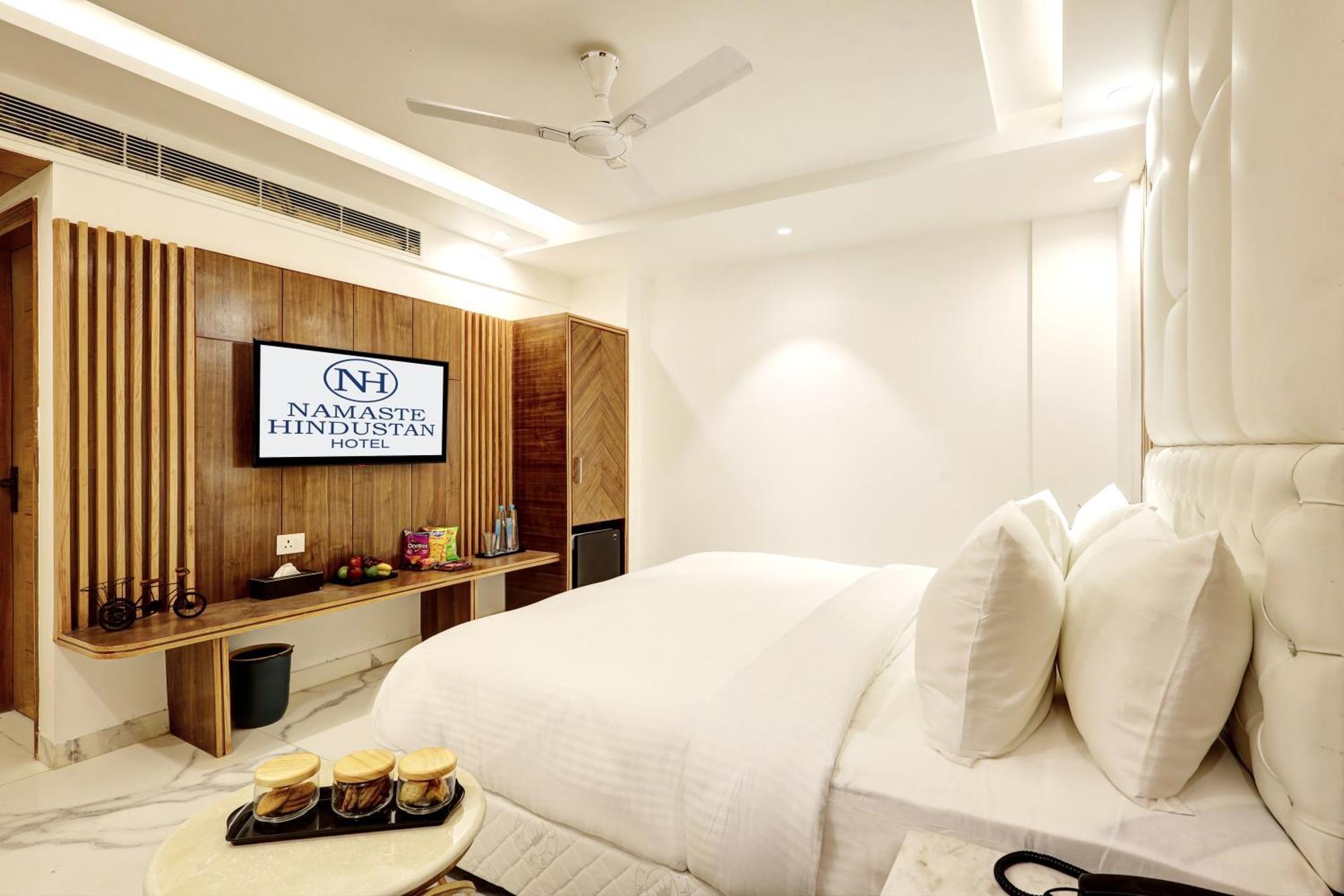 Hotel Namaste Hindustan Just A Minute Away From New Delhi Railway Station And Connaught Place Nova Deli Exterior foto