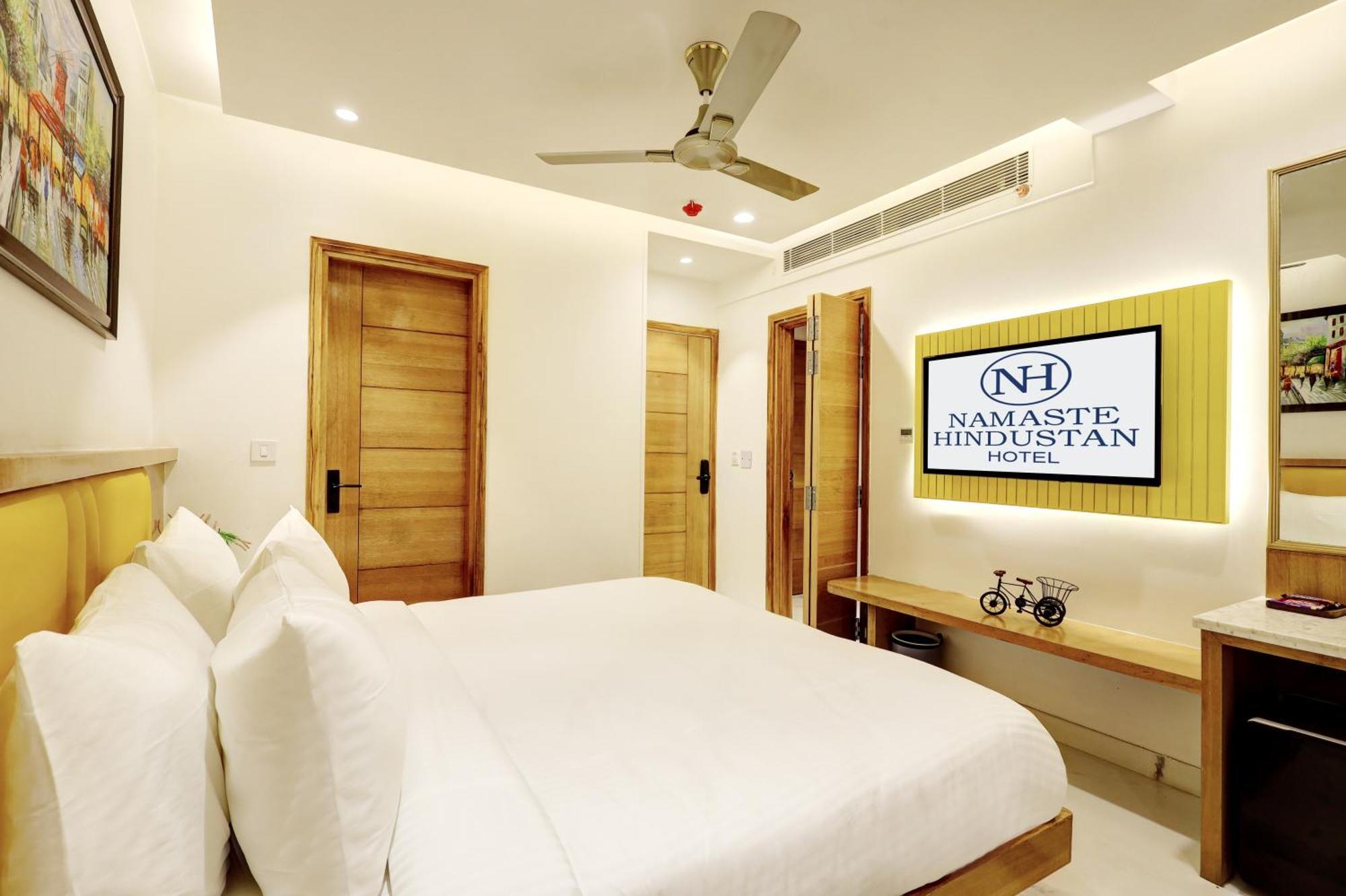 Hotel Namaste Hindustan Just A Minute Away From New Delhi Railway Station And Connaught Place Nova Deli Exterior foto
