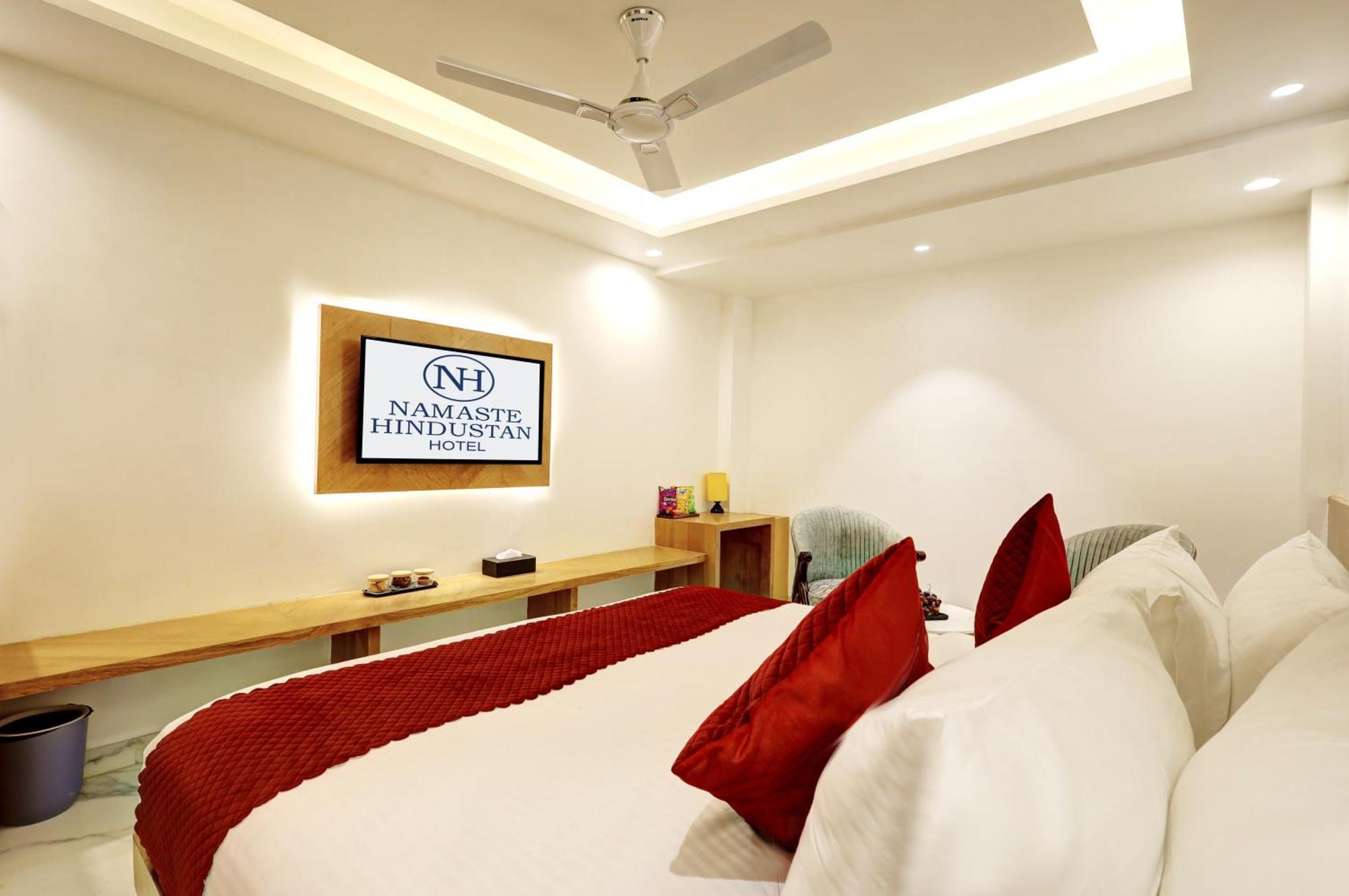 Hotel Namaste Hindustan Just A Minute Away From New Delhi Railway Station And Connaught Place Nova Deli Exterior foto