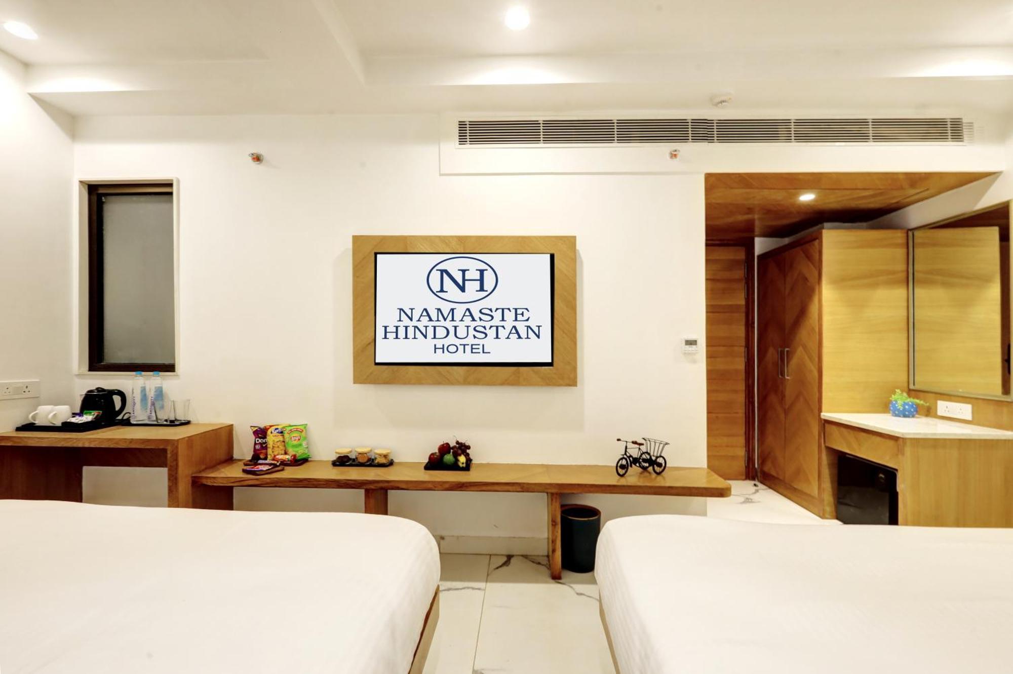 Hotel Namaste Hindustan Just A Minute Away From New Delhi Railway Station And Connaught Place Nova Deli Exterior foto