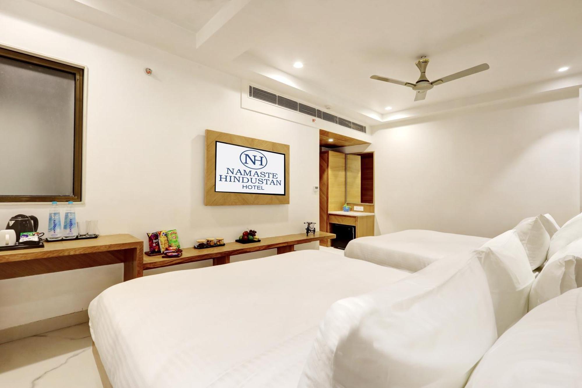 Hotel Namaste Hindustan Just A Minute Away From New Delhi Railway Station And Connaught Place Nova Deli Exterior foto