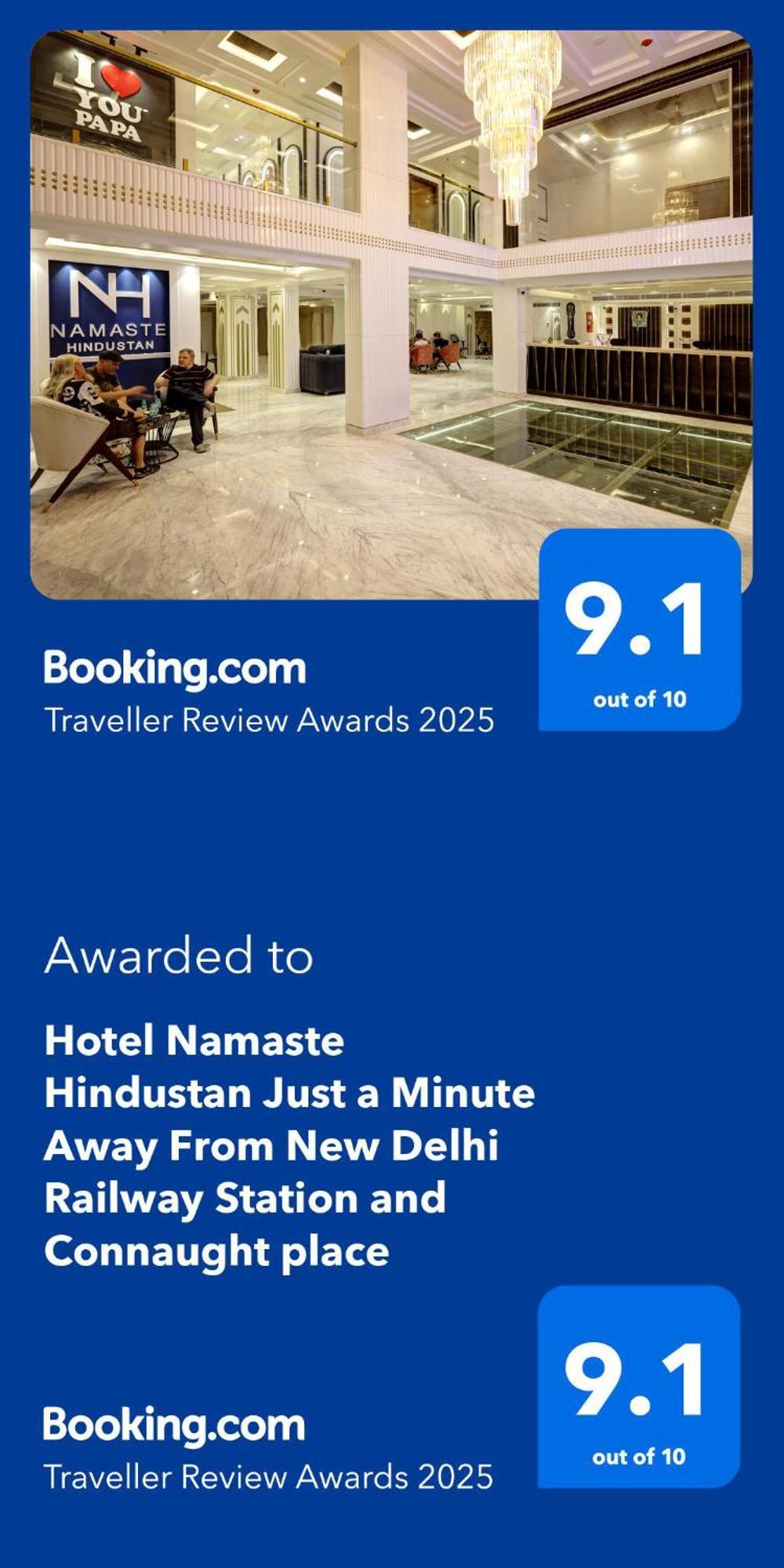 Hotel Namaste Hindustan Just A Minute Away From New Delhi Railway Station And Connaught Place Nova Deli Exterior foto